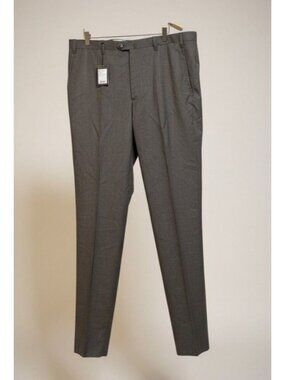 Cesare Attolini Brown Wool Dress Pants Size 42 New With Tags. Made in Italy